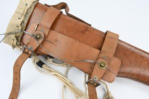 British (Airborne) Brown Leather Sten Gun Valise 1942 - Unissued …