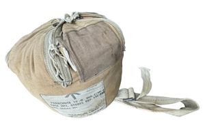 British (Airborne) 18ft Cargo Parachute Khaki 1945 - Nice Used …