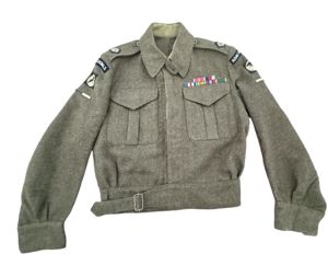 Canadian made Battle Dress Mounted To Britsh Royal Signals Major …