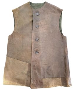 British Leather Jerkin rare big Sized 3 - Unissued Condition