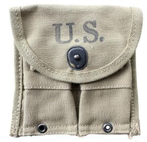 U.S. M1 Carbine Magazine Pouch 1944 - Stone Mint Condition