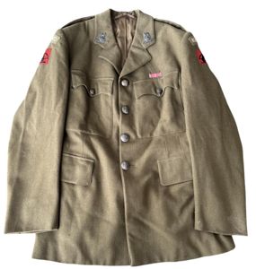 British Home Guard Officers Jacket Anti Aircraft Command - Nice …