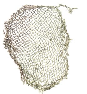 British and/or Canadian Two-Tone Helmet net - Nice Used Condition