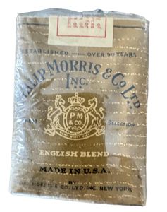 U.S. Army Issue Philip Morris Cigarettes - Unopended