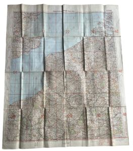 German 1940 Dated Map Dover 133X 103 MM - Norther …