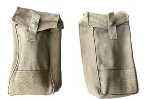 British 1937 Pattern Webbing Utility Pouches 1942 - Nice Used …