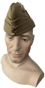 British Side Cap South Staffordshire Regiment Badged & Named - …