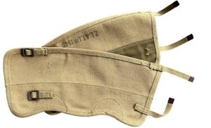 1937 Pattern Canadian Webbing Ancklets 1945 Dated - Unissued Condition