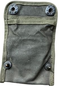 U.S. (Airborne) Lensatic Compass Carrying Case - Stone Mint Condition