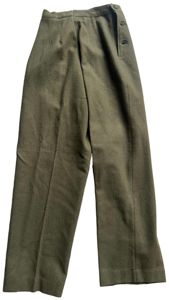 U.S. Womens Trousers Wool Liner 1945 - Mint Condition