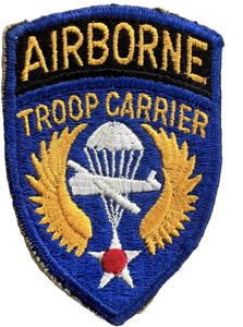 U.S. (Airborne) Troop Carrier Formation Patch - Near Mint Condition