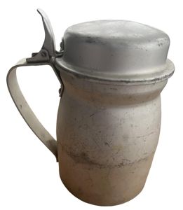 U.S. Aluminium Milk Pitcher 1941 - Nice Used Condition