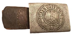 WH (Heer) EM/NCO's Belt Buckle 1937 - Nice Used Condition