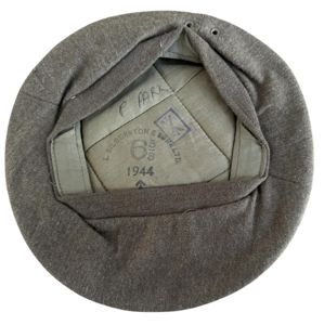 British Army General Service Khaki Wool Beret 1944 - Nice …