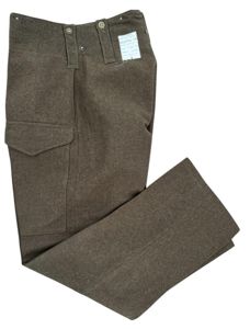 British 1937 Pattern Battle Dress Trousers 1939 Dated - Mint …