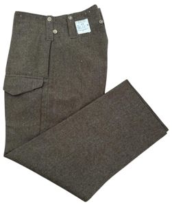 British 1937 Pattern Battle Dress Trousers 1940 Dated - Mint …