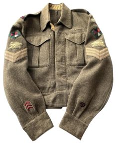 Royal Canadian Artillery Mounted Battle Dress 1944 - Nice Used …