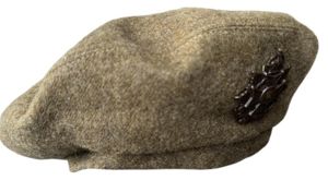 British Khaki General Service Beret Border Regiment Badged - Nice …