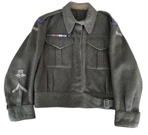 Canadian Battle Dress Mounted To A Driver In The Royal …