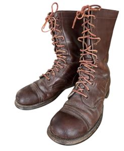 U.S. (Airborne) Paratrooper Jump Boots 'Herman Shoes' - Nice Used …