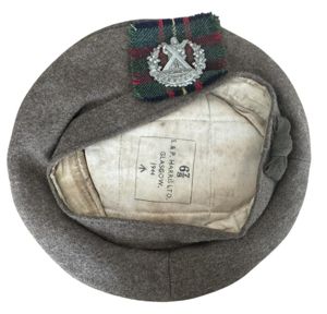 Cameron Highlanders Tam o'Shanter - Nice Used Condition