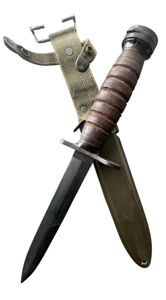 U.S. M4 Bayonet Makers Marked 'Imperial' - Nice Used Condition