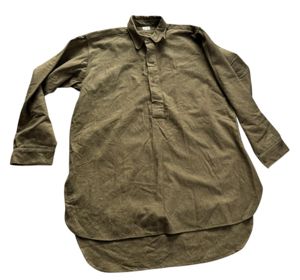 British Wool Shirt 1945 Dated Sized 8 - Mint Condition