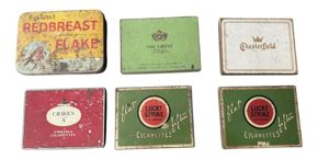 Variation Of World War Two Era Cigarette Tins - Nice …