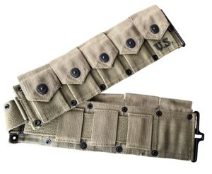 U.S. M1923 Garand Belt Dated 1943 - Near Mint Condition