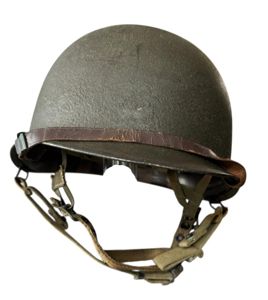U.S. (Airborne) M1-C Paratrooper Helmet - Nice Used Condition