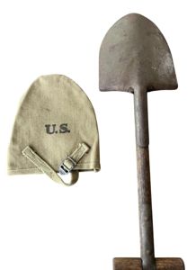 U.S. M1910 Intrenching Shovel i.e. T Shovel & Cover 1943 …