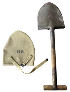U.S. M1910 Intrenching Shovel i.e. T Shovel & Cover - …