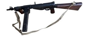 British Airborne MK 5 Sten Gun And Carrying Sling - …