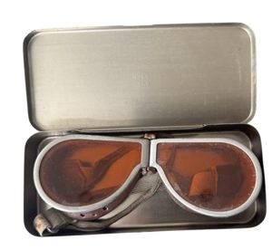 British Dispatch Riders Goggles - Nice Used Condition