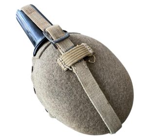 WH (HEER) M31 Canteen and Cup 'MN42' - Nice Used …