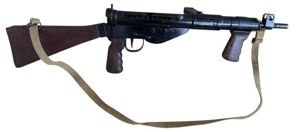 British Airborne MK V Sten Gun And Carrying Sling - …