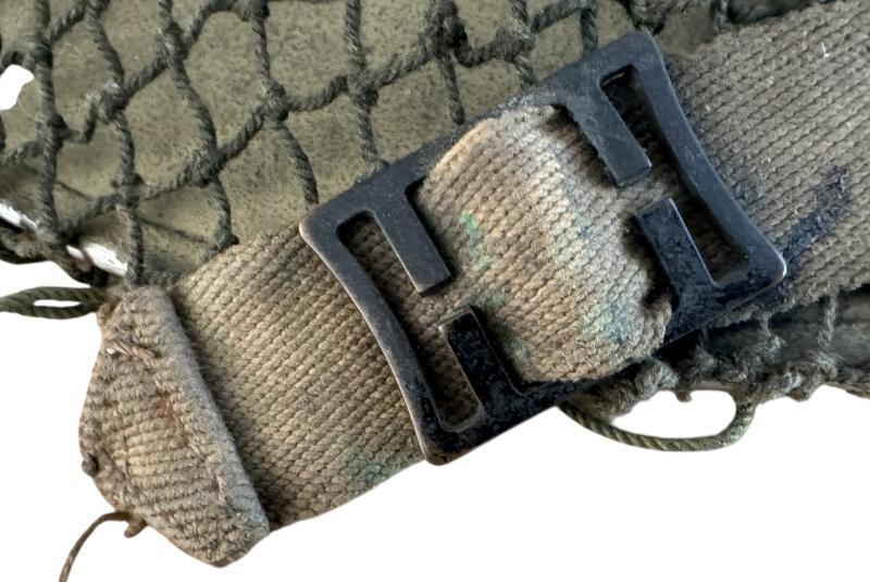 British MK II i.e. 'Tommy' Helmet With Helmet Net - Nice Used Condition — image 6