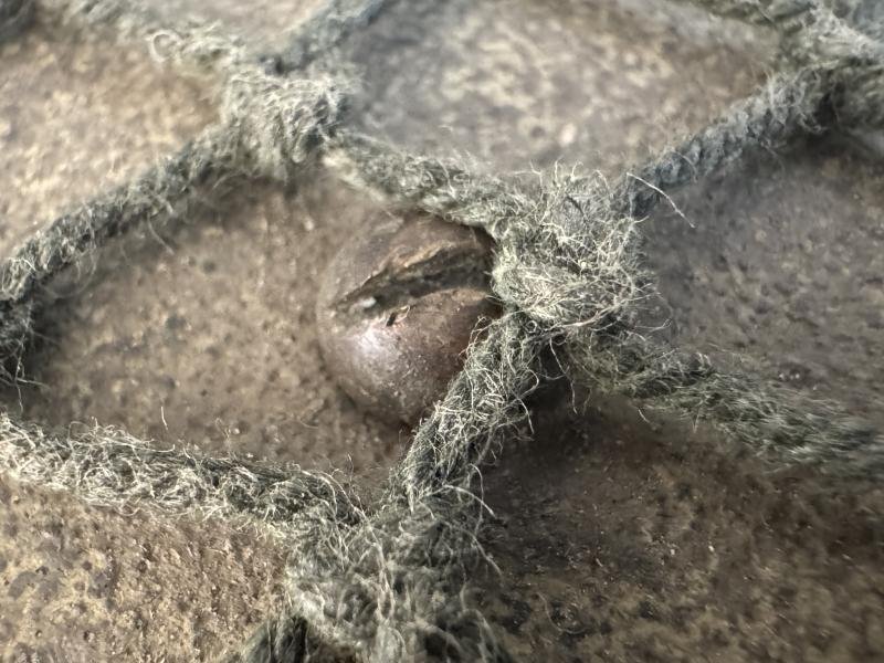 British MK II i.e. 'Tommy' Helmet With Helmet Net - Nice Used Condition — image 9