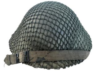 British MK II i.e. 'Tommy' Helmet With Helmet Net - …