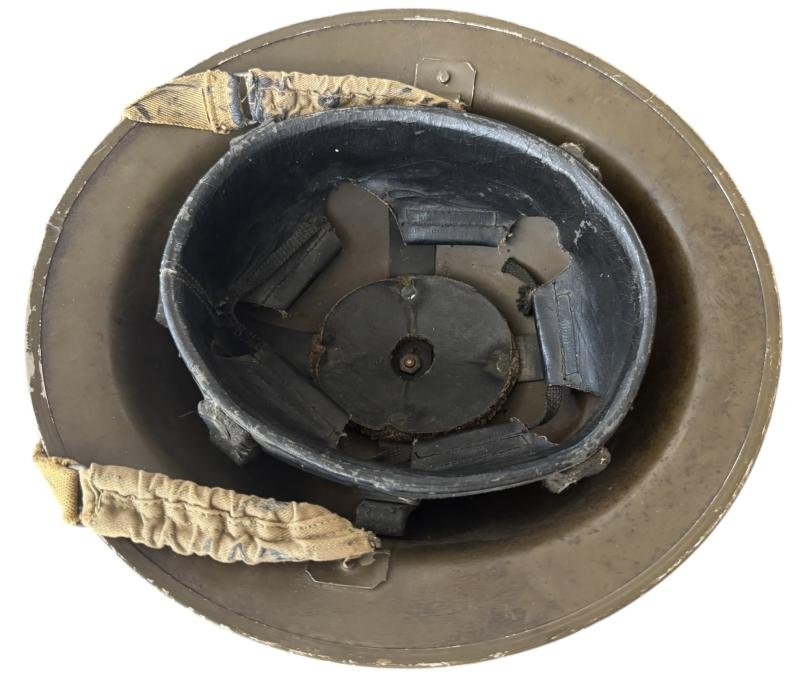 Canadian MK II i.e. 'Tommy' Helmet - Nice Used Condition — image 6