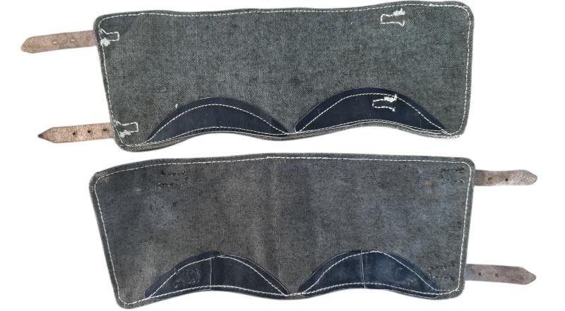 WH (Heer/Waffen-SS) Non Matching Canvas Gaiters - Mint Condition — image 7