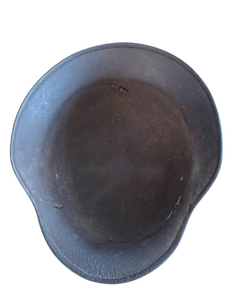 WH (Heer) M35 Double Decal Combat Helmet Shell - Nice Used Condition — image 13