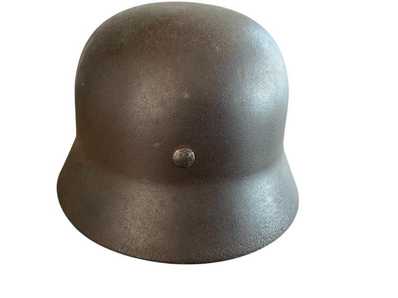 WH (Heer) M35 Double Decal Combat Helmet Shell - Nice Used Condition — image 18