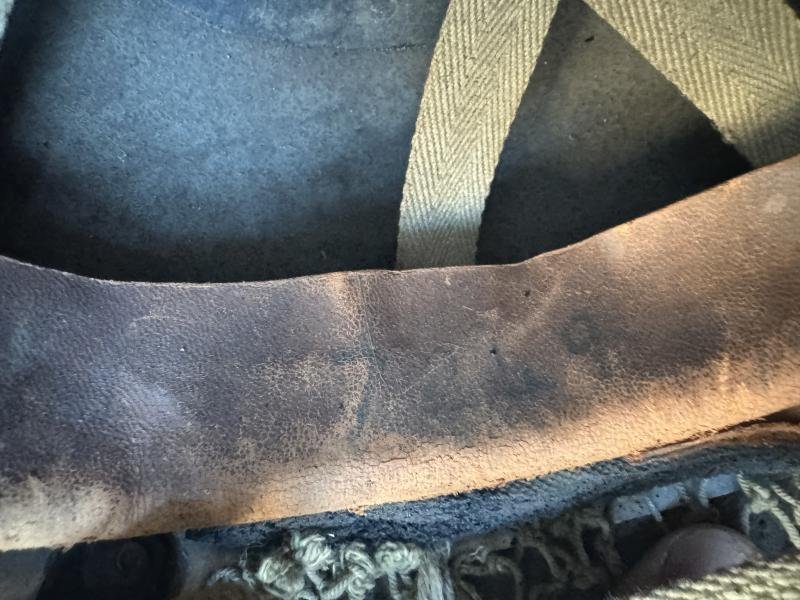 British (Airborne) MK3 Paratrooper Combat Helmet 1944 Battle Of Arnhem - Nice Used Condition — image 11