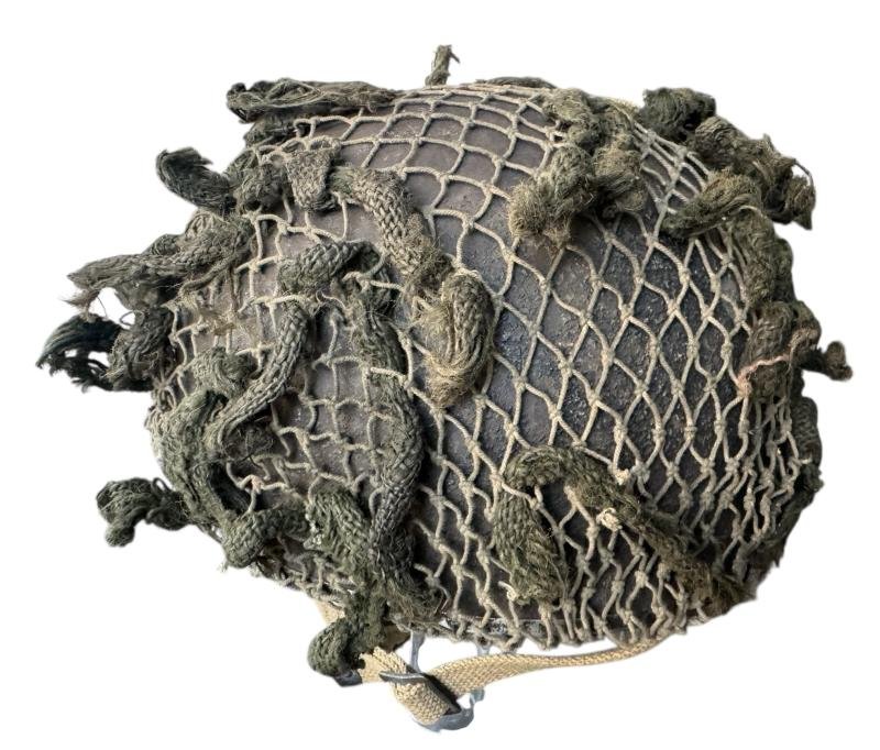 British (Airborne) MK3 Paratrooper Combat Helmet 1944 Battle Of Arnhem - Nice Used Condition — image 7