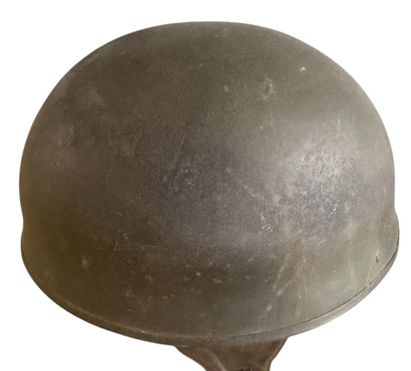 British Dispatch Riders i.e. Motorcyclist Helmet Large Size Size 7 1/2 Dated 1942 - Nice Used Condition — image 4