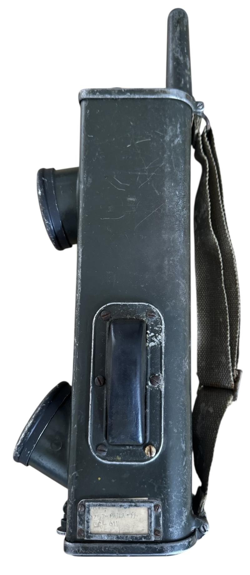 U.S. (Airborne) BC-611-C Handie Talkie 1944 - Nice Used Condition — image 3