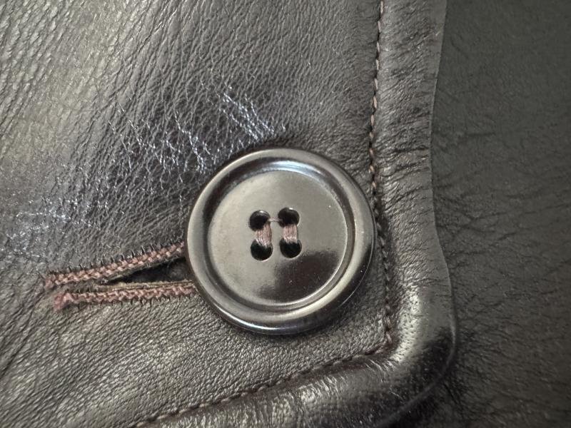 Canadian Leather Jerkin 1943 - Near Mint Condition — image 7