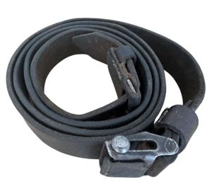WH (HEER) K98 Leather Rifle Sling - Nice Used Condition