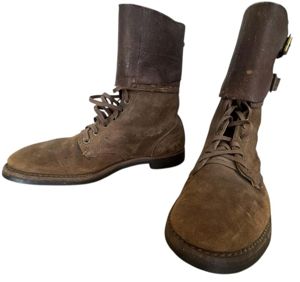 U.S. M1943 Service Boots Sized 10 - Nice Used Condition